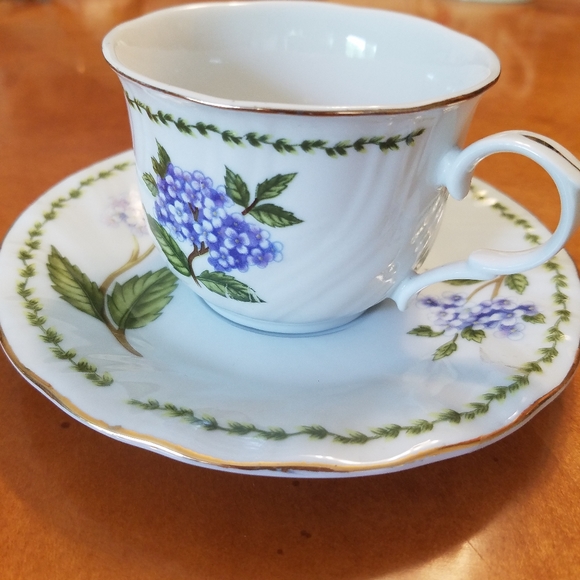Teuly Tasteful Bone China Cup and Saucer - Picture 5 of 7